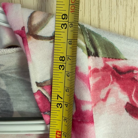 Show Me Your MuMu Pink Floral Brie Robe Sz One Size - Picture 8 of 11